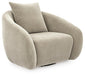 Yahya Swivel Accent Chair - MI Hometown Furnishings (MI)*