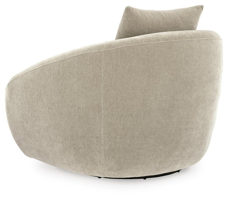 Yahya Swivel Accent Chair - MI Hometown Furnishings (MI)*