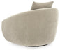Yahya Swivel Accent Chair - MI Hometown Furnishings (MI)*