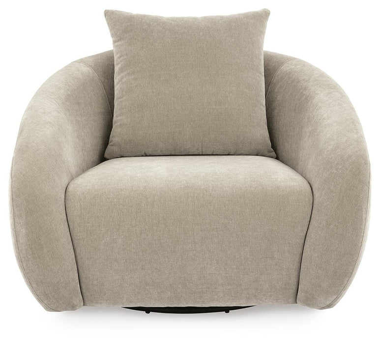 Yahya Swivel Accent Chair - MI Hometown Furnishings (MI)*