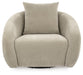 Yahya Swivel Accent Chair - MI Hometown Furnishings (MI)*