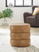 Ummi Swivel Accent Ottoman - MI Hometown Furnishings (MI)*