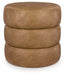 Ummi Swivel Accent Ottoman - MI Hometown Furnishings (MI)*