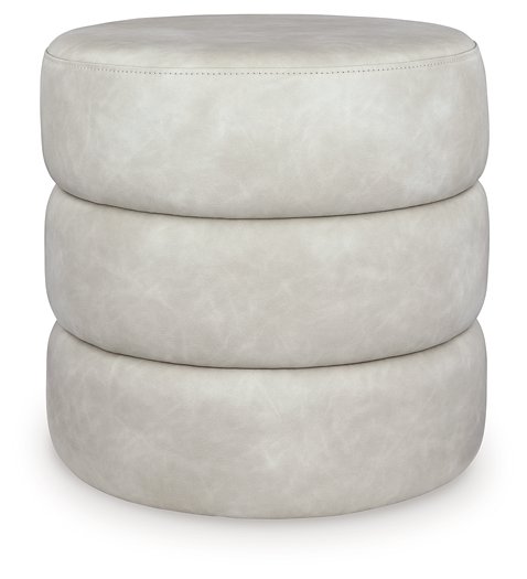 Ummi Swivel Accent Ottoman - MI Hometown Furnishings (MI)*