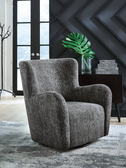 Rowenburg Swivel Glider Accent Chair - MI Hometown Furnishings (MI)*