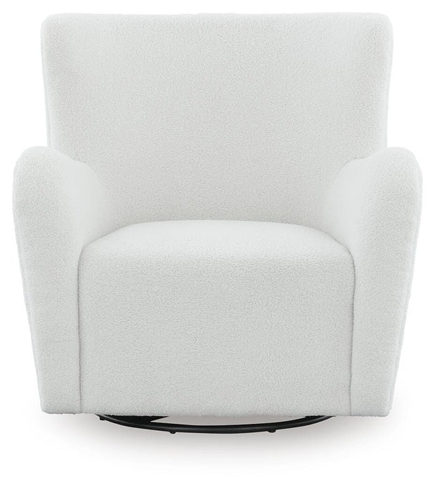 Rowenburg Swivel Glider Accent Chair - MI Hometown Furnishings (MI)*
