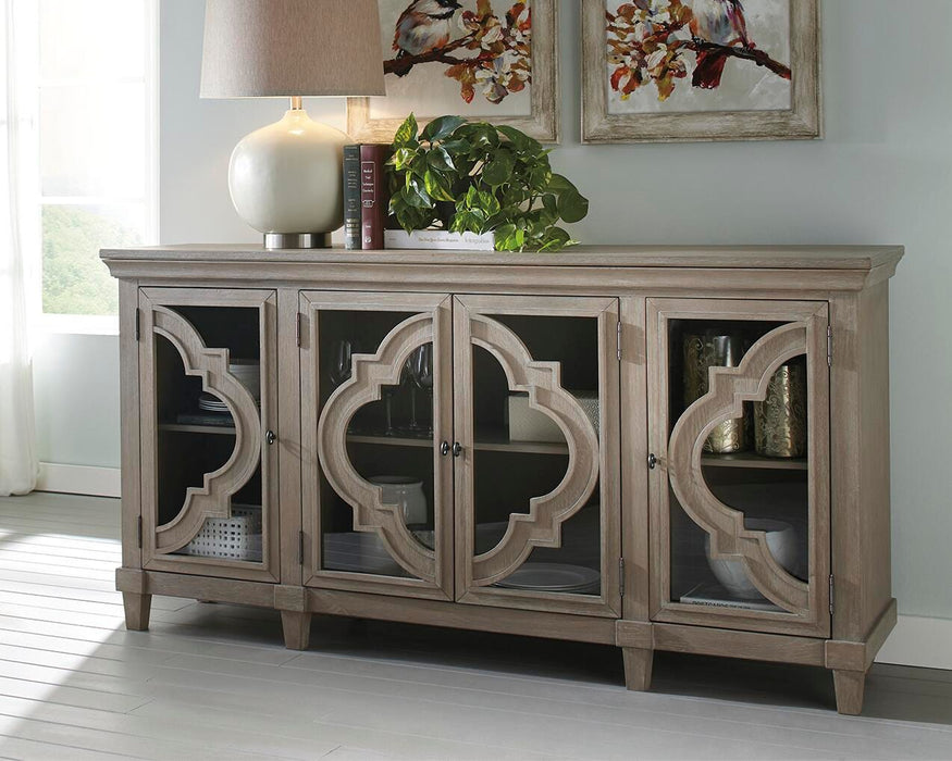 Fossil Ridge Accent Cabinet - MI Hometown Furnishings (MI)*