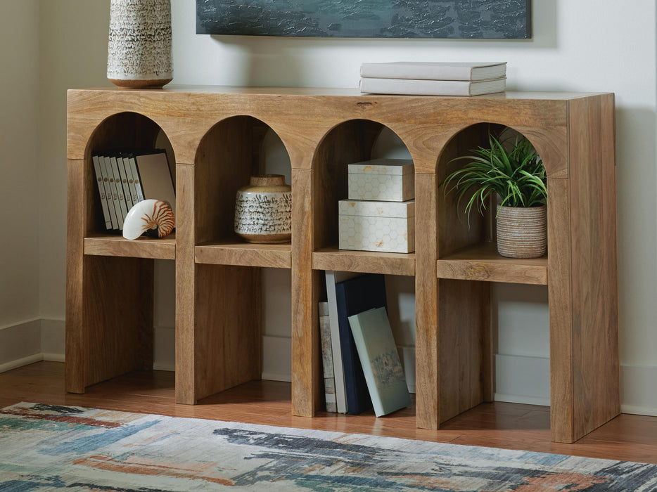 Luzmanacy Console Sofa Table - MI Hometown Furnishings (MI)*