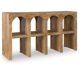 Luzmanacy Console Sofa Table - MI Hometown Furnishings (MI)*