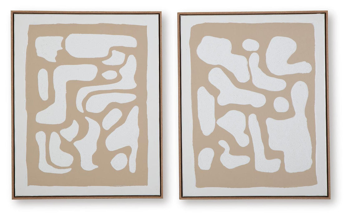 Waldett Wall Art (Set of 2) - MI Hometown Furnishings (MI)*