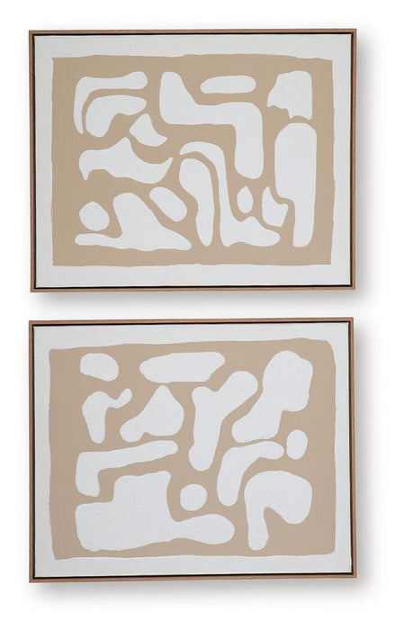 Waldett Wall Art (Set of 2) - MI Hometown Furnishings (MI)*