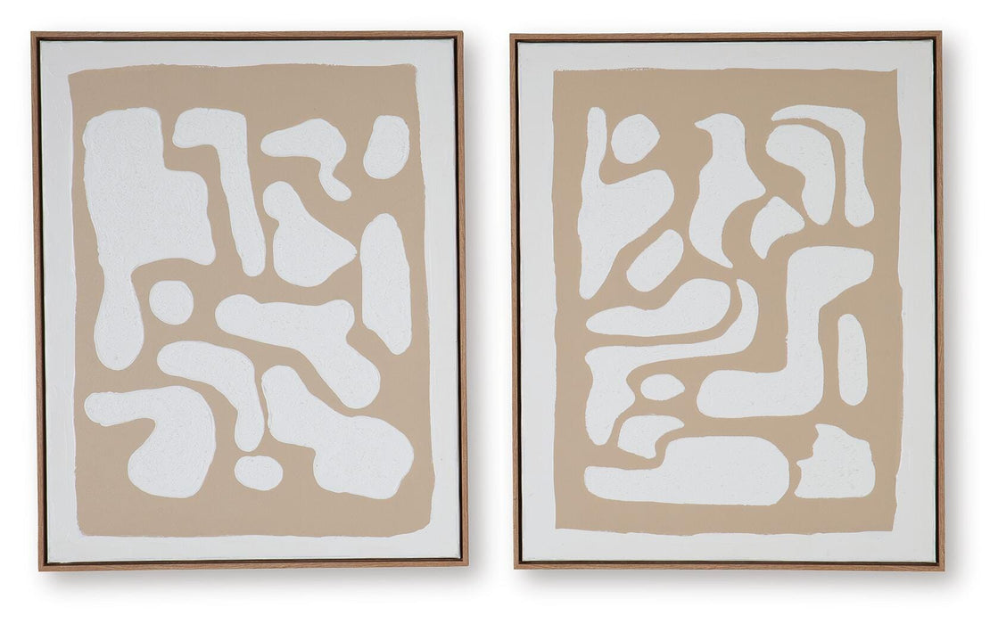 Waldett Wall Art (Set of 2) - MI Hometown Furnishings (MI)*