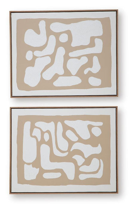 Waldett Wall Art (Set of 2) - MI Hometown Furnishings (MI)*