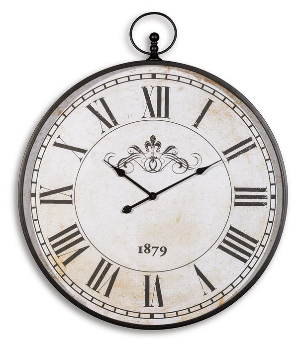 Augustina Wall Clock - MI Hometown Furnishings (MI)*