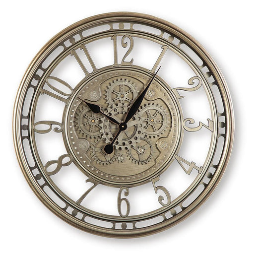 Gilover Wall Clock - MI Hometown Furnishings (MI)*