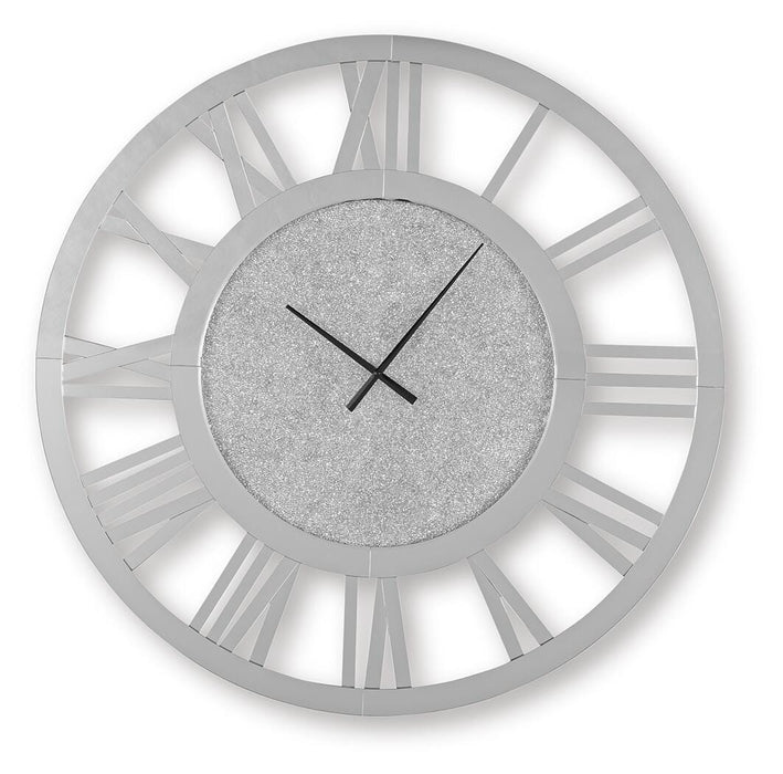 Reinport Wall Clock - MI Hometown Furnishings (MI)*