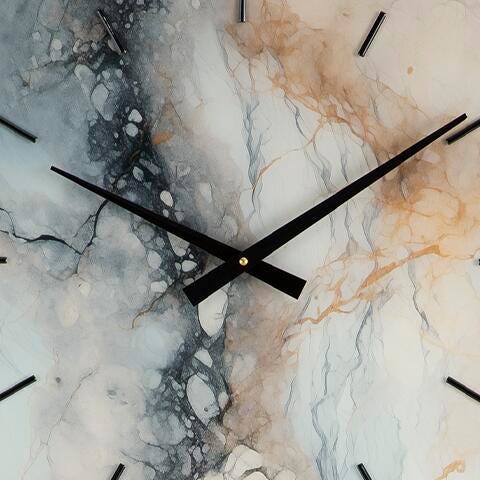 Teague Wall Clock - MI Hometown Furnishings (MI)*