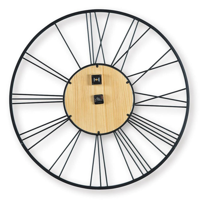 Brockett Wall Clock - MI Hometown Furnishings (MI)*