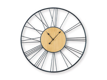 Brockett Wall Clock - MI Hometown Furnishings (MI)*