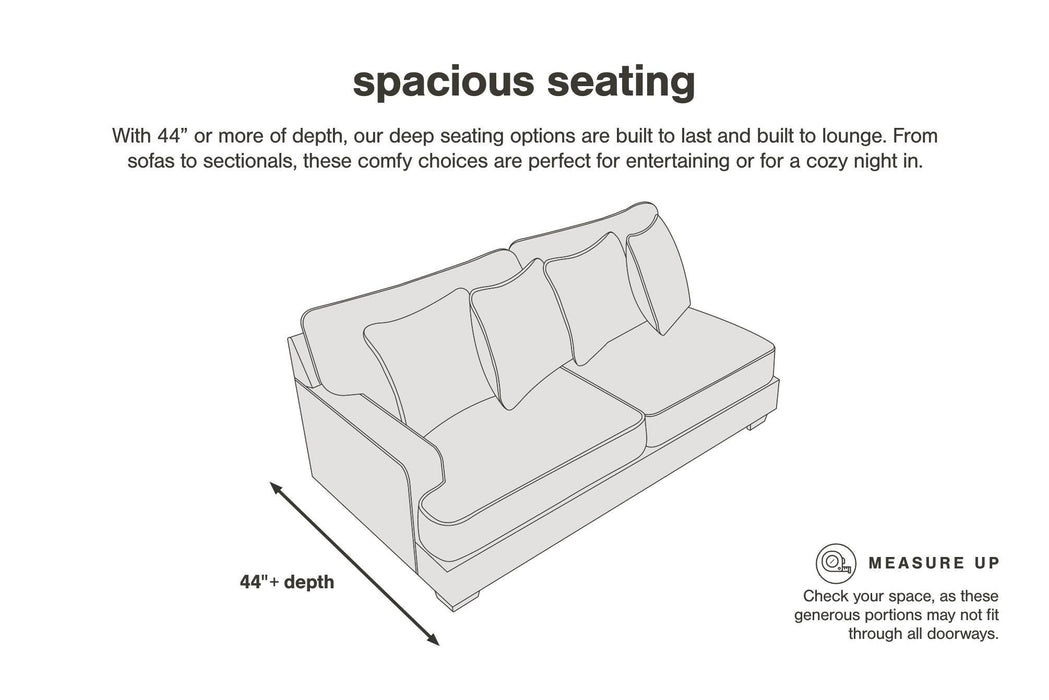 Lindyn Sectional - MI Hometown Furnishings (MI)*