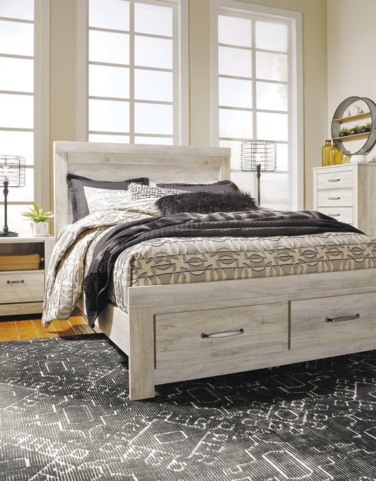 Bellaby Bed with 2 Storage Drawers - MI Hometown Furnishings (MI)*