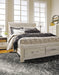 Bellaby Bed with 2 Storage Drawers - MI Hometown Furnishings (MI)*
