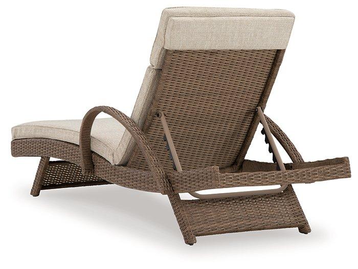 Beachcroft Outdoor Chaise Lounge with Cushion