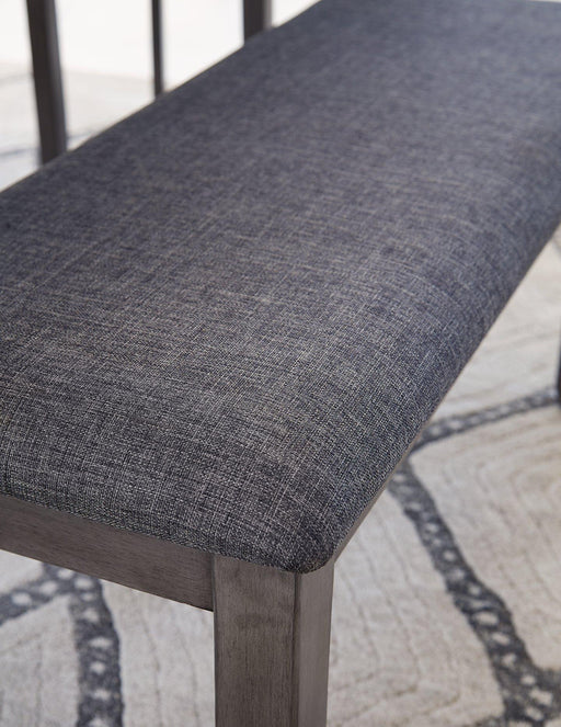 Bridson Dining Table and Chairs with Bench (Set of 6) - MI Hometown Furnishings (MI)*