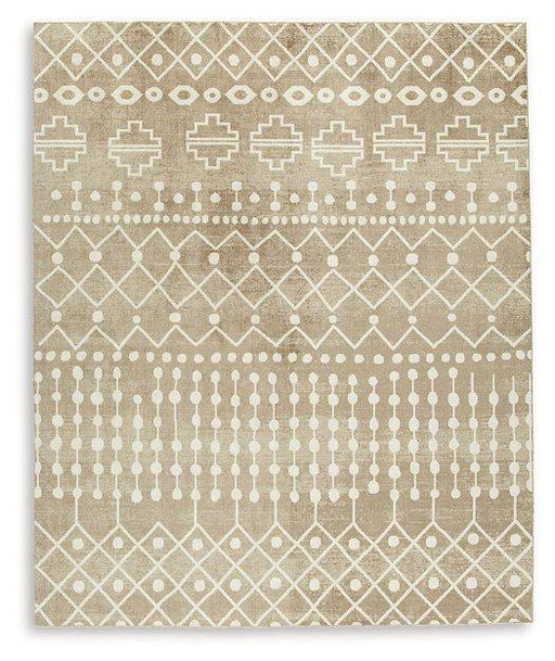 Bunchly 7'10" x 10'3" Washable Rug - MI Hometown Furnishings (MI)*