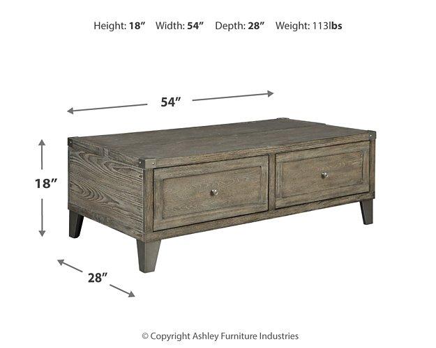 Chazney Coffee Table with Lift Top