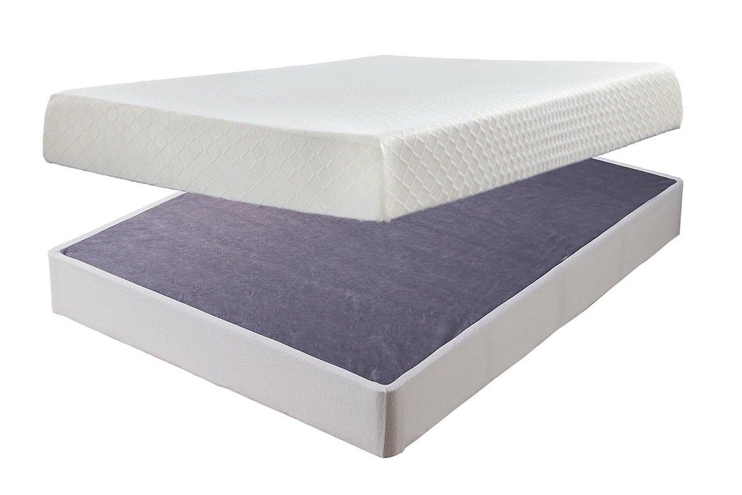 10 Inch Chime Memory Foam Mattress Set - MI Hometown Furnishings (MI)*