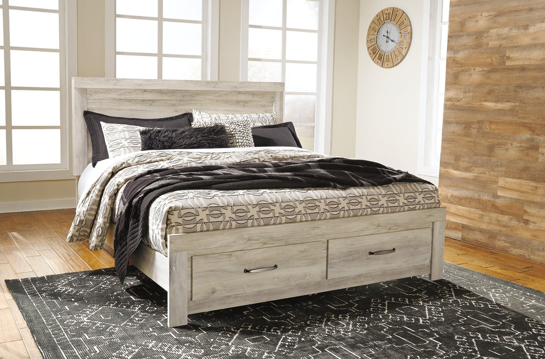 Bellaby Bed with 2 Storage Drawers - MI Hometown Furnishings (MI)*