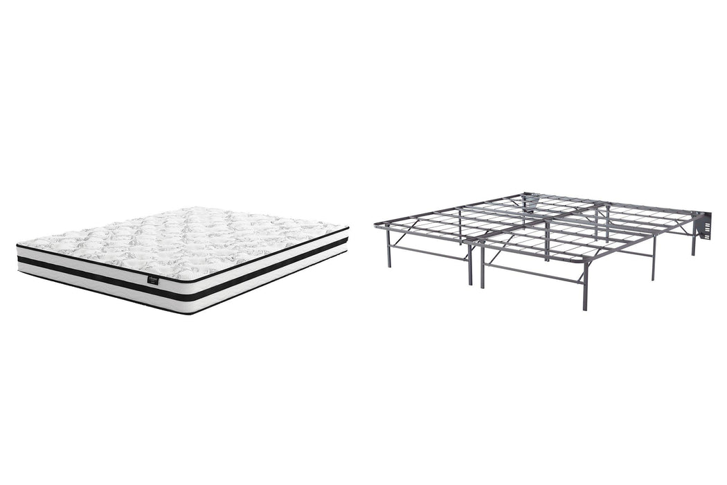 8 Inch Chime Innerspring Mattress Set - MI Hometown Furnishings (MI)*