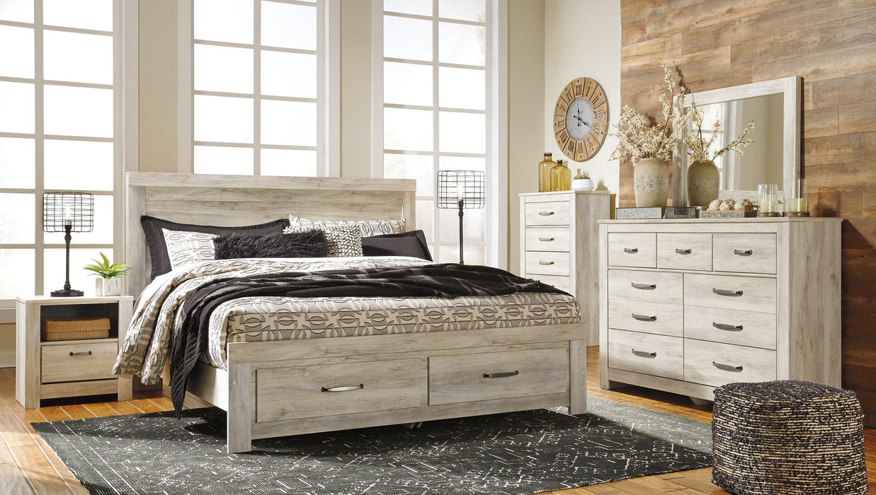 Bellaby Bed with 2 Storage Drawers - MI Hometown Furnishings (MI)*