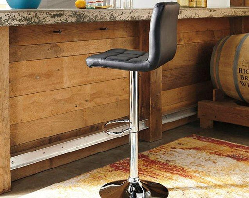 Bellatier Adjustable Height Bar Stool - MI Hometown Furnishings (MI)*