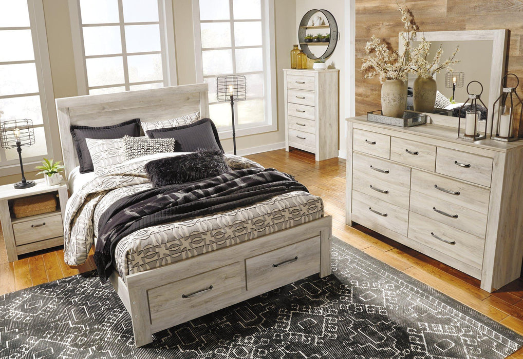 Bellaby Bed with 2 Storage Drawers - MI Hometown Furnishings (MI)*