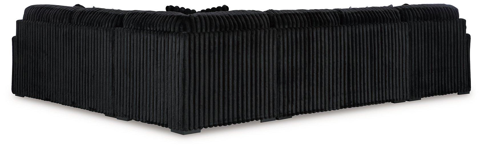 Midnight-Madness Sectional with Chaise - MI Hometown Furnishings (MI)*