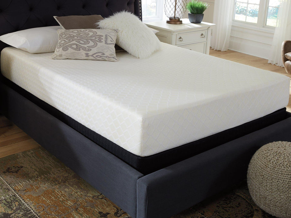 10 Inch Chime Memory Foam Mattress Set - MI Hometown Furnishings (MI)*