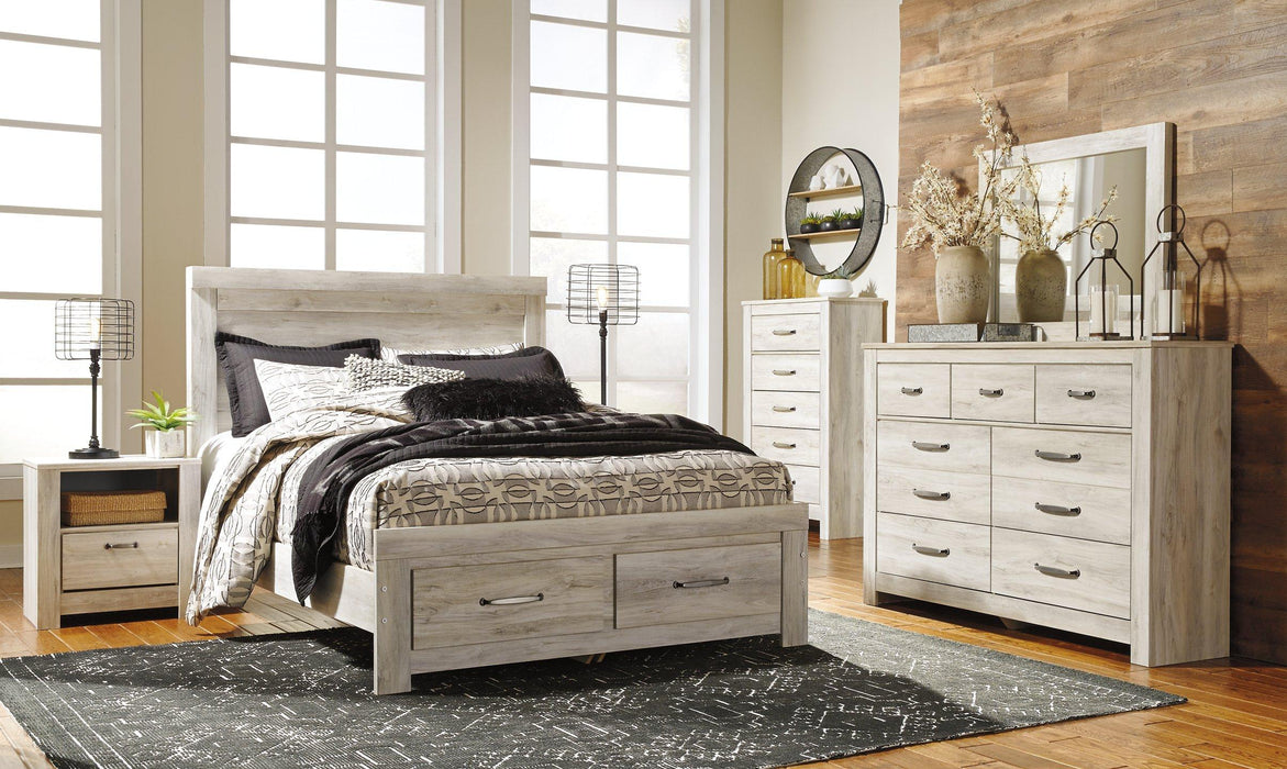 Bellaby Bed with 2 Storage Drawers - MI Hometown Furnishings (MI)*
