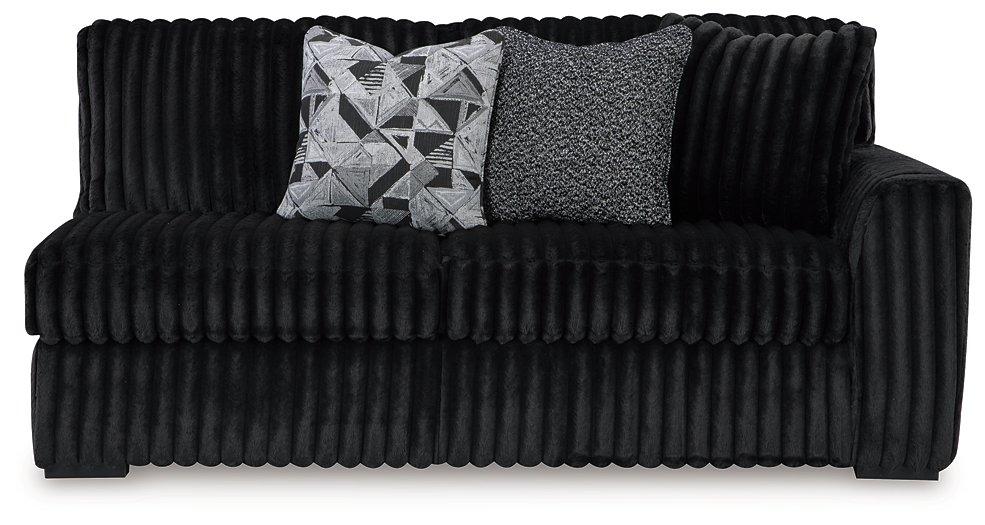Midnight-Madness Sectional with Chaise - MI Hometown Furnishings (MI)*