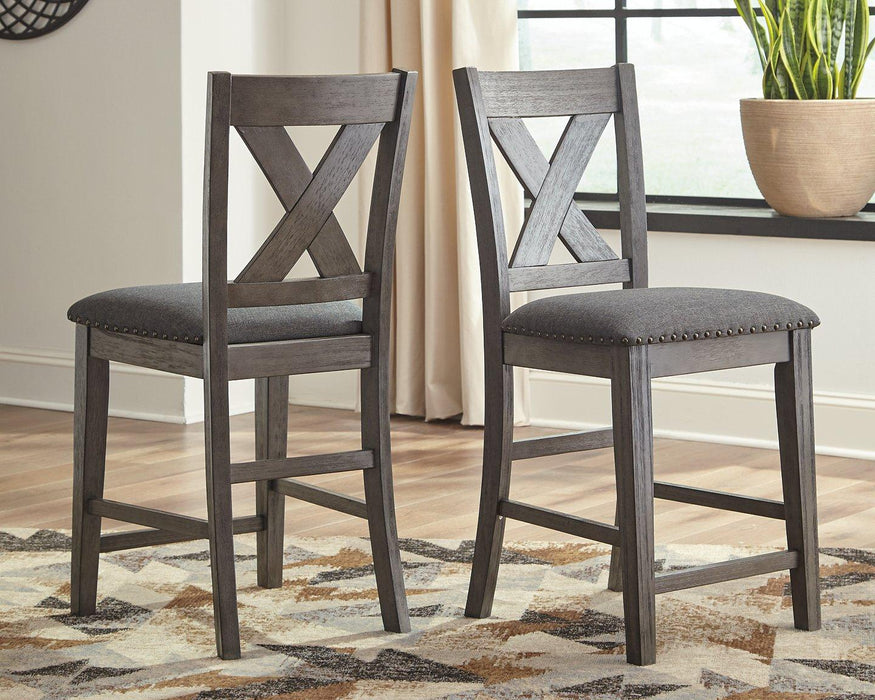 Caitbrook Counter Height Upholstered Bar Stool - MI Hometown Furnishings (MI)*
