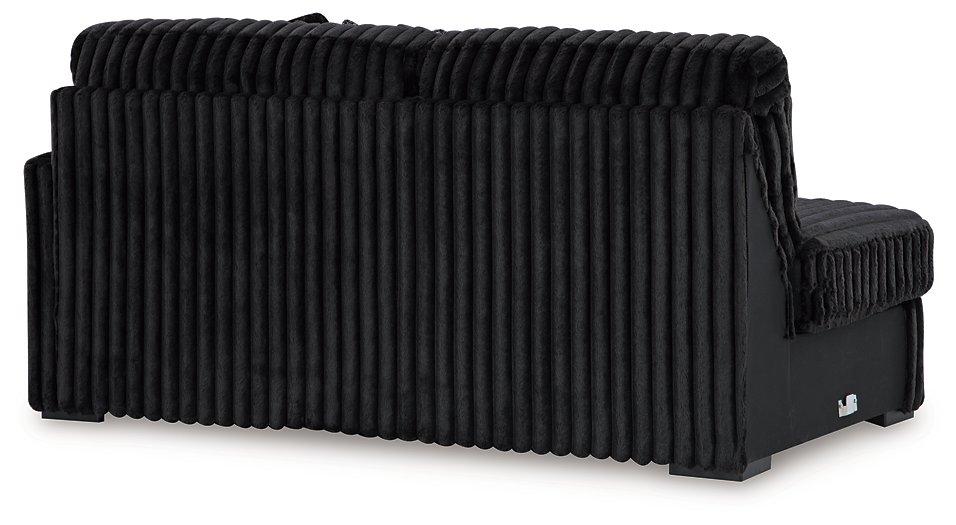 Midnight-Madness Sectional with Chaise - MI Hometown Furnishings (MI)*