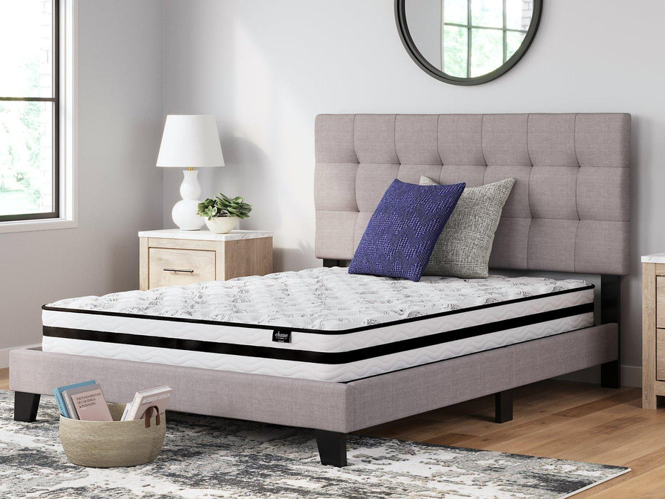 8 Inch Chime Innerspring Mattress Set - MI Hometown Furnishings (MI)*