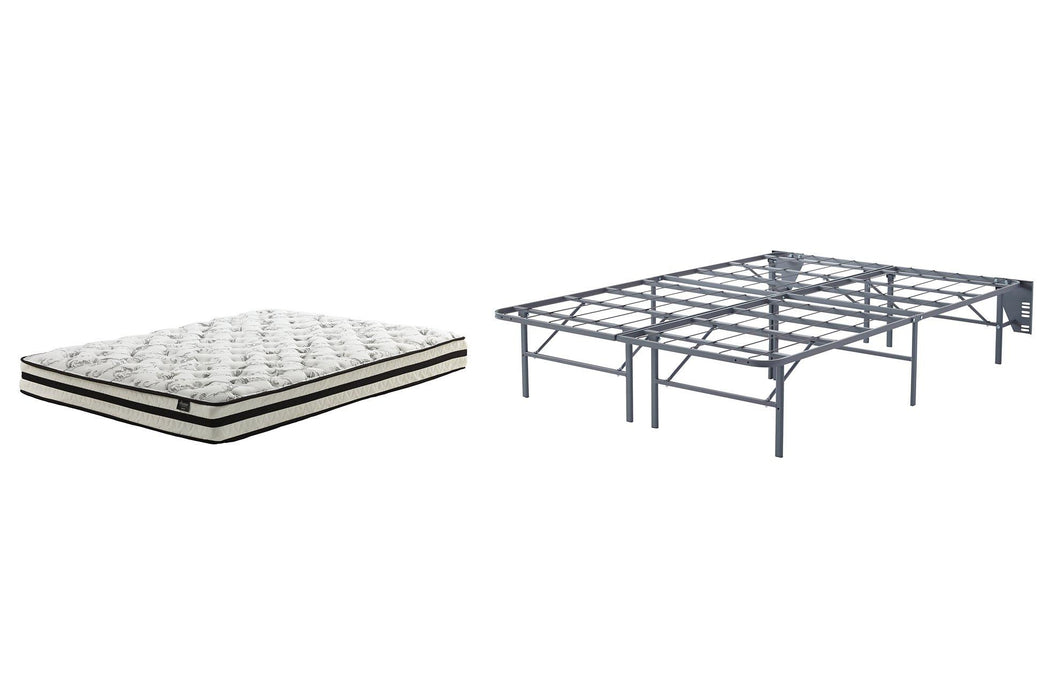 8 Inch Chime Innerspring Mattress Set - MI Hometown Furnishings (MI)*