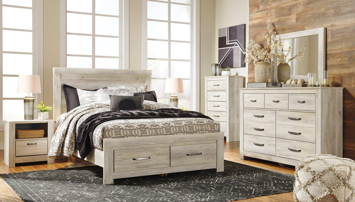 Bellaby Bed with 2 Storage Drawers - MI Hometown Furnishings (MI)*