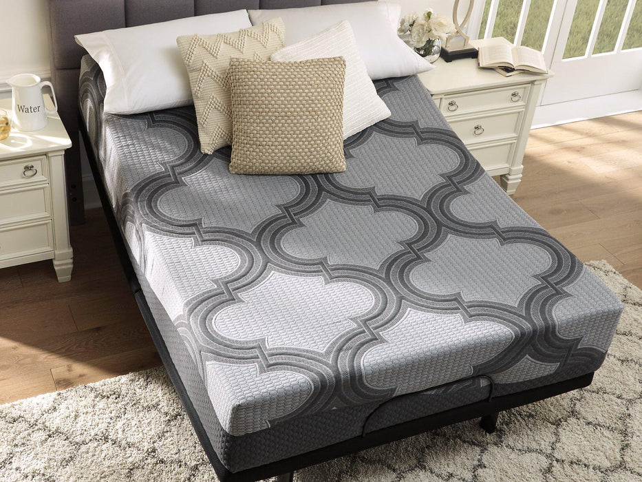 12 Inch Ashley Hybrid Mattress Set - MI Hometown Furnishings (MI)*