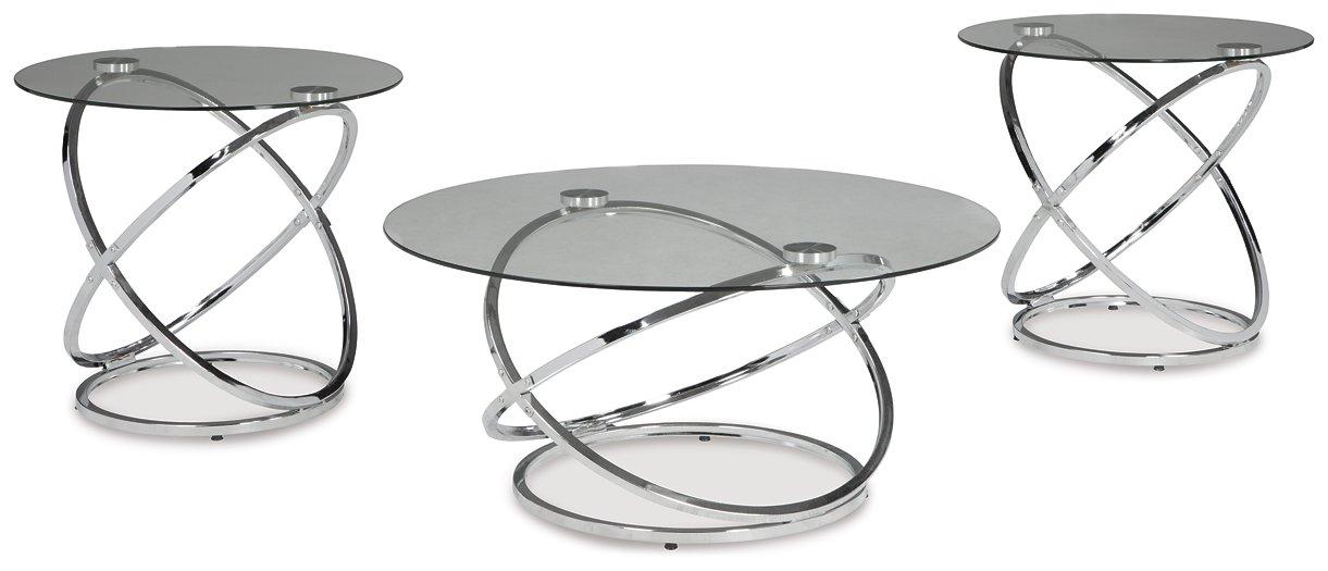 Hollynyx Table (Set of 3) MI Hometown Furnishings (MI)*