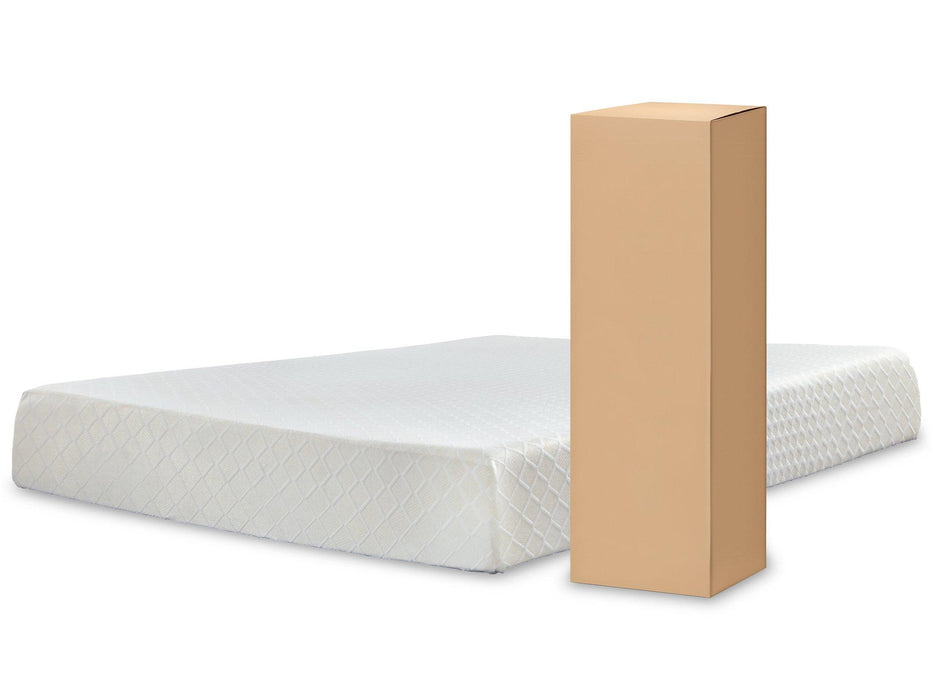 10 Inch Chime Memory Foam Mattress Set - MI Hometown Furnishings (MI)*