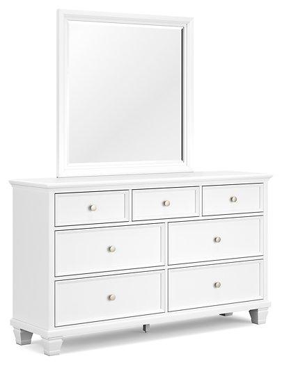 Fortman Dresser and Mirror - MI Hometown Furnishings (MI)*