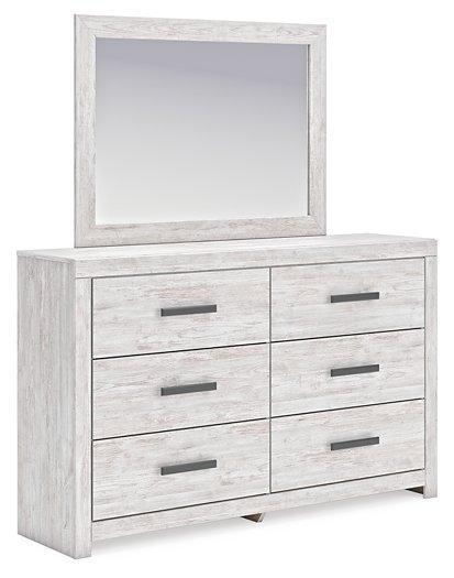 Cayboni Dresser and Mirror - MI Hometown Furnishings (MI)*